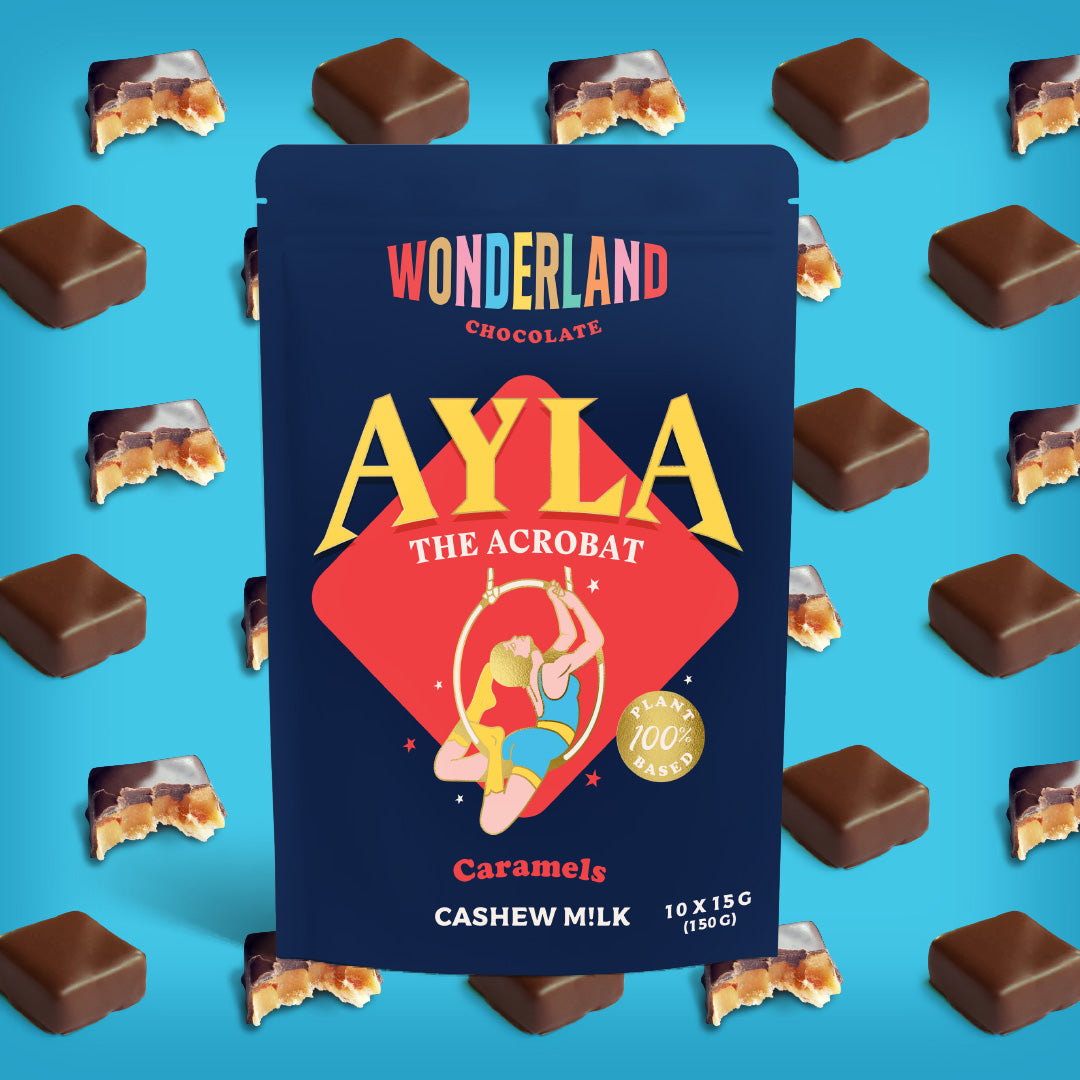 Ayla the Acrobat Cashew Milk Caramels