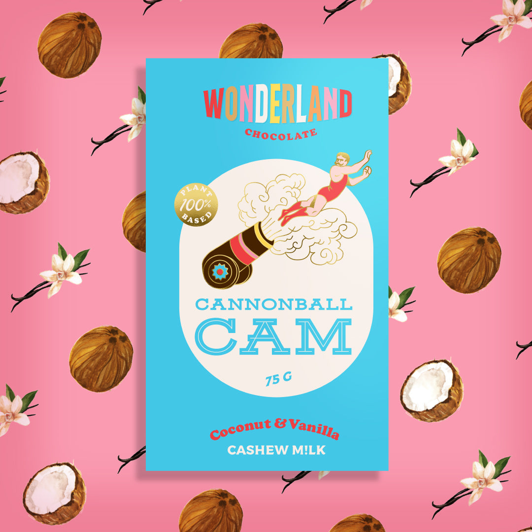 Coconut & Vanilla Cashew Milk Chocolate