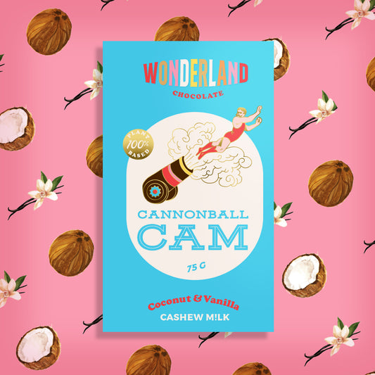 Coconut & Vanilla Cashew Milk Chocolate