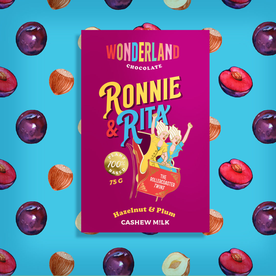 Hazelnut & Plum Cashew Milk Chocolate