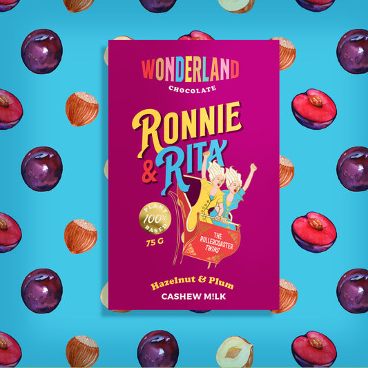 Hazelnut & Plum Cashew Milk Chocolate