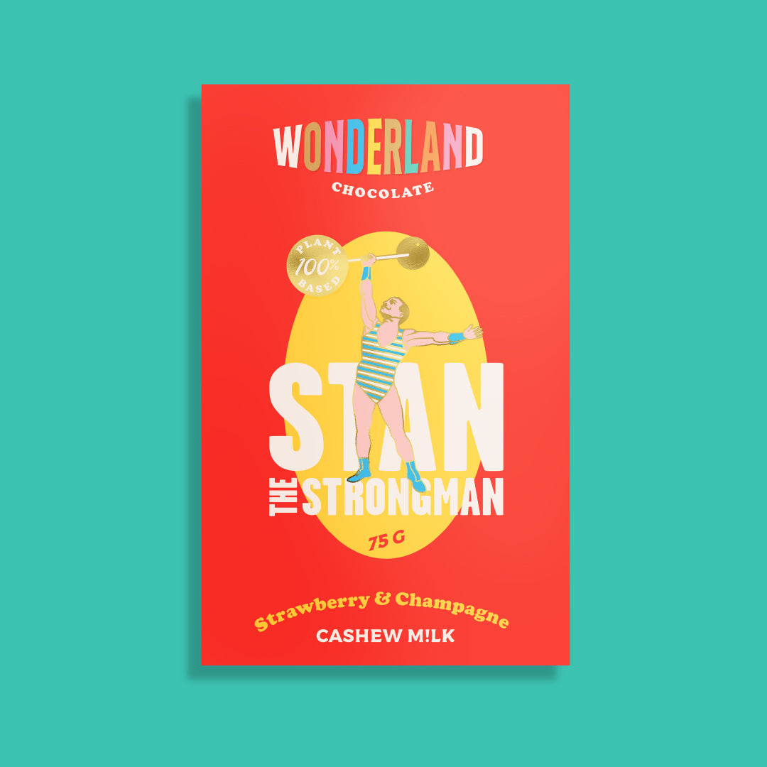 Strawberry & Champagne Cashew Milk Chocolate