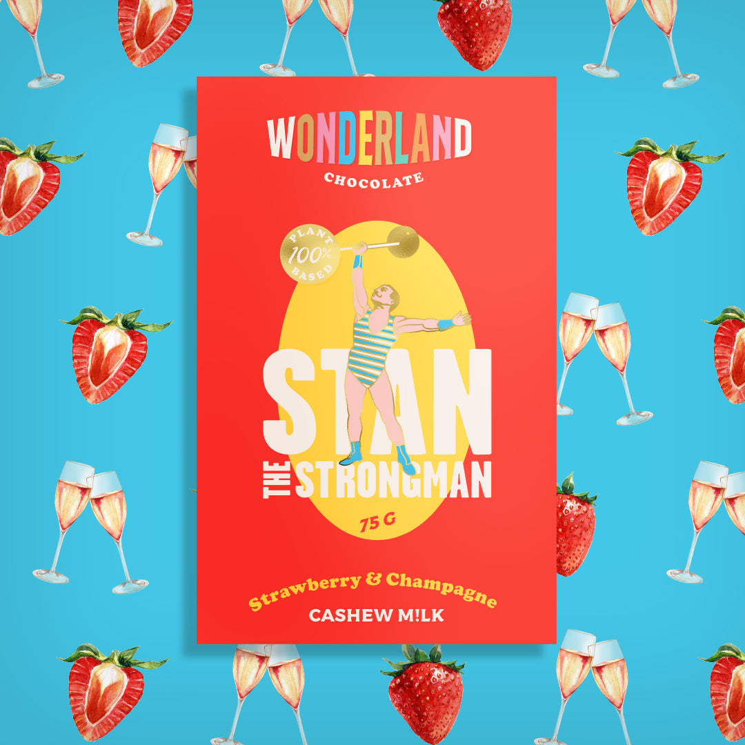 Strawberry & Champagne Cashew Milk Chocolate