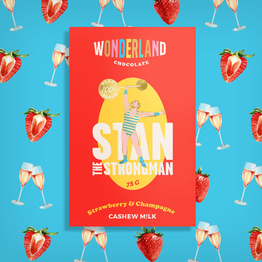 Strawberry & Champagne Cashew Milk Chocolate