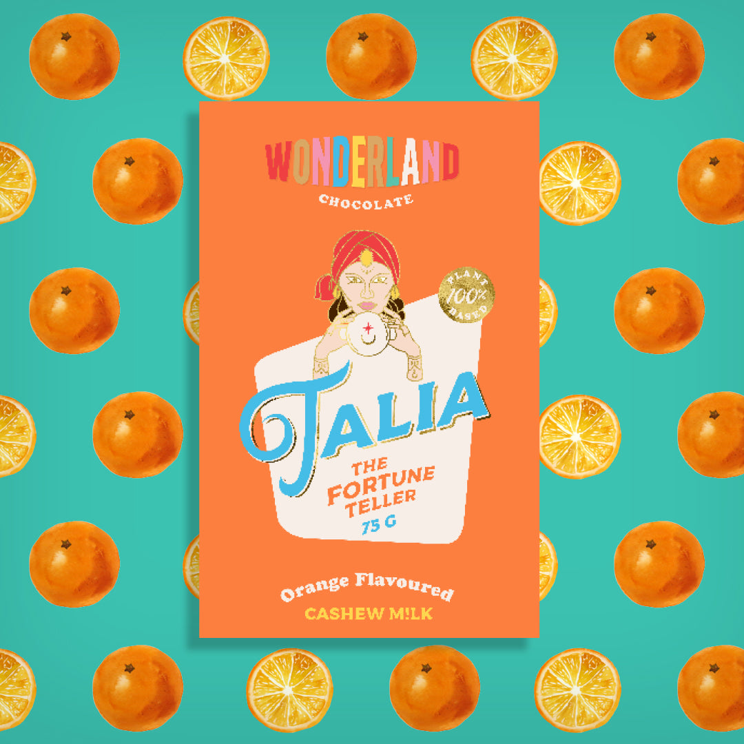 Orange Flavoured Cashew Milk Chocolate