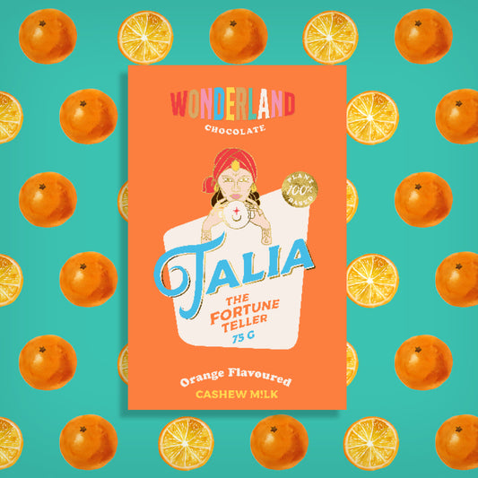 Orange Flavoured Cashew Milk Chocolate